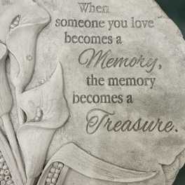 When Someone Is A Memory Garden Stone