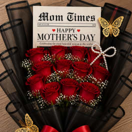 Mom Times Red
