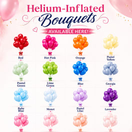 Helium Inflated Bouquet
