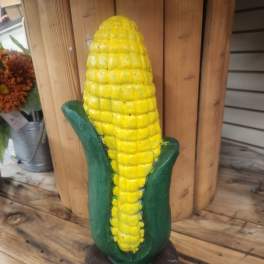 Cement Corn Statue