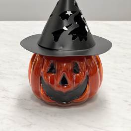 Jack-O-Lantern Candle