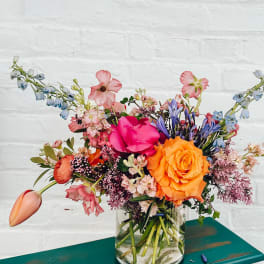 Designers Choice Low Vase