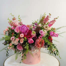 Blush Peony Garden Arrangement