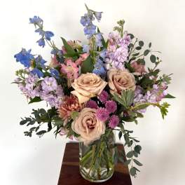 Festive and Bright Luxe In Vase