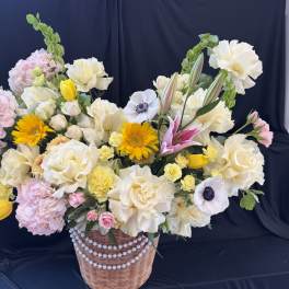 Golden Blush Garden