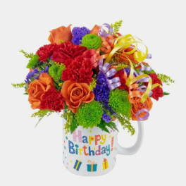 A birthday mug