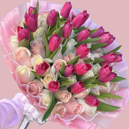 Sweet Tulip Bouquet
