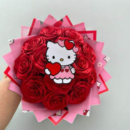 kitty rojo