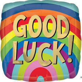 18" Good Luck Mylar