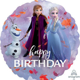 18" Frozen Themed Mylar Balloon
