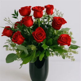 Red Roses in a vase