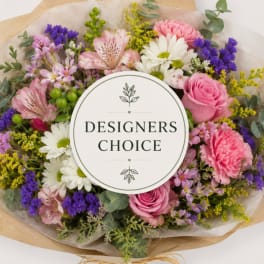Designer’s Choice Wrapped Bouquet
