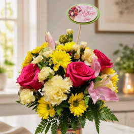 Cafe` Scent Candle Arrangement