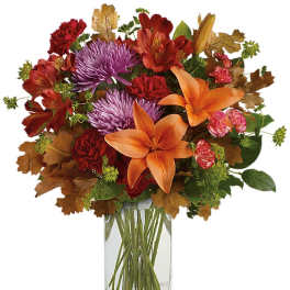 Teleflora's Fall Brights Bouquet