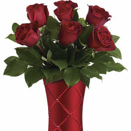 Teleflora's Crimson Luxury Bouquet