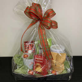 Christmas Goodies Basket by Chasing Petals