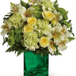 Teleflora's Emerald Elegance Bouquet