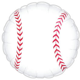 18" Baseball Mylar