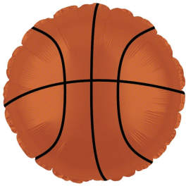 18" Basketball Mylar