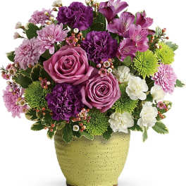 Teleflora's Spring Speckle Bouquet