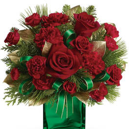 Teleflora's Yuletide Spirit Bouquet