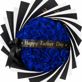 Blue Rose's for Dad