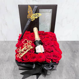 Black Box & champagne