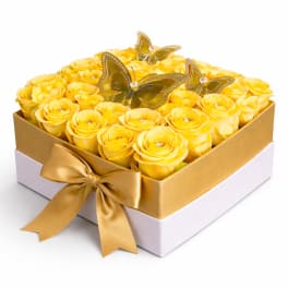 Yellow Lovely Box