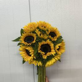 Bunch of sunflowers
