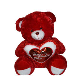 20 ‘’ TEDDY BEAR red