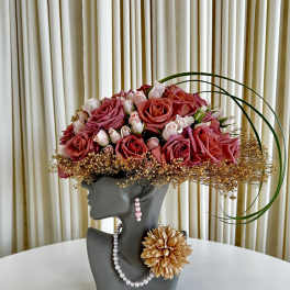 Eternal Floral Sculpture