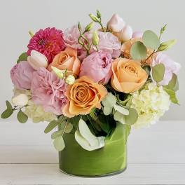Luna Arrangement – A Soft Blush of Beauty