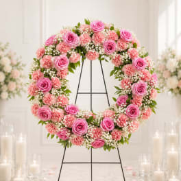 Pink Wreath