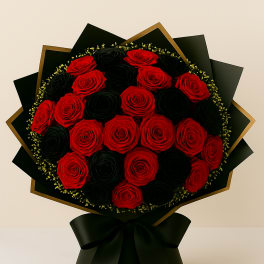 Ramo Negro y Rojo by Latin Lady Luxe