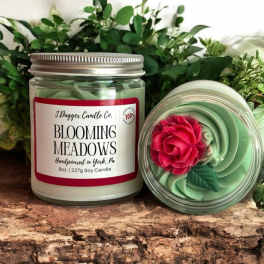 8oz. Blooming Meadows Dessert Style Soy Candle