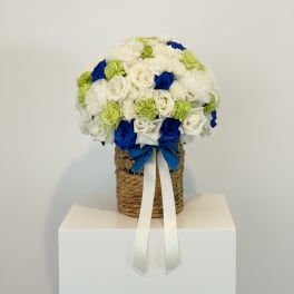 Blue Belle Basket