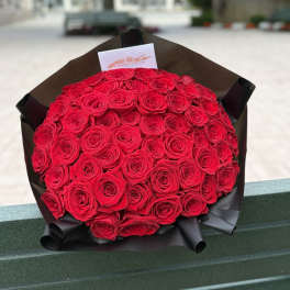 Ramo de 50 rosas en Long Island New York