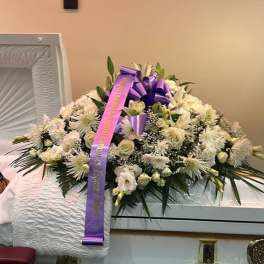 Large For The Casket Symoathy Arrangement
