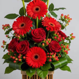 Royal Red Garden