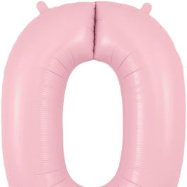 34" Pastel Pink #0 Balloon