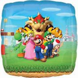 18" Super Mario Mylar