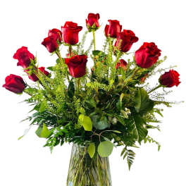 Two Dozen Long Stemmed Roses