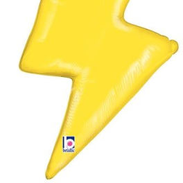 36" Jumbo Lightning Bolt Mylar