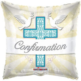 18" Confirmation Square Mylar