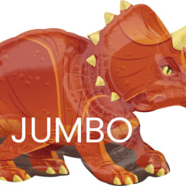 42" Jumbo Dinosaur Triceratops Mylar