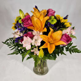 Vibrant Floral Meadow