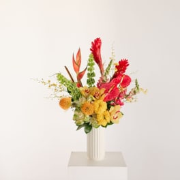 Deluxe Tropical Vase Arrangement