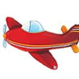 37" Airplane Mylar