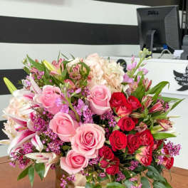 Arrive in style by Atlantas Finest Flowers