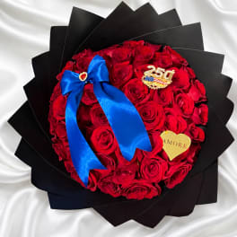 USA 250 Red Rose Heart – Limited Edition